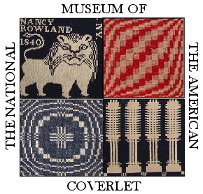 National Museum of the American Coverlet logo
