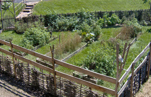 Herb Garden at Jean Bonnet Tavern, Bedford PA