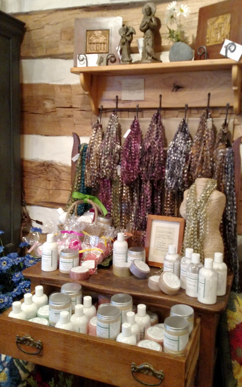 Scarves, Soaps, Lotions