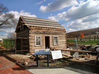 Photo 1-2005 ReBuilding of the Cabin Shoppe