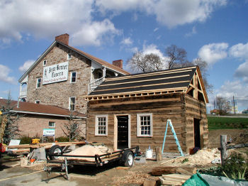 Photo 2- 2005 ReBuilding of the Cabin Shoppe