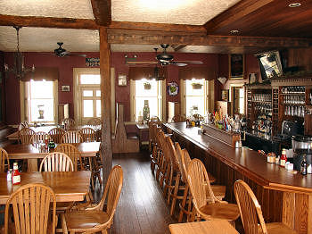 Tavern at Jean Bonnet Looking past Bar to Front Doorway