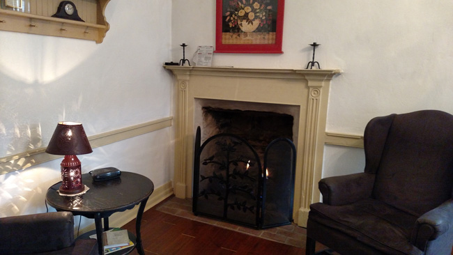 Sitting Area Room 2 at Jean Bonnet Tavern, Bedford PA